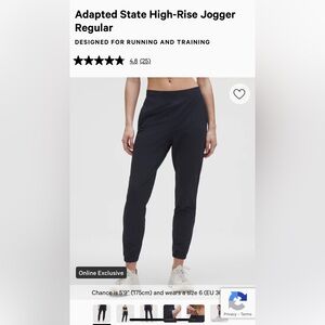 Lululemon Adapted State Jogger